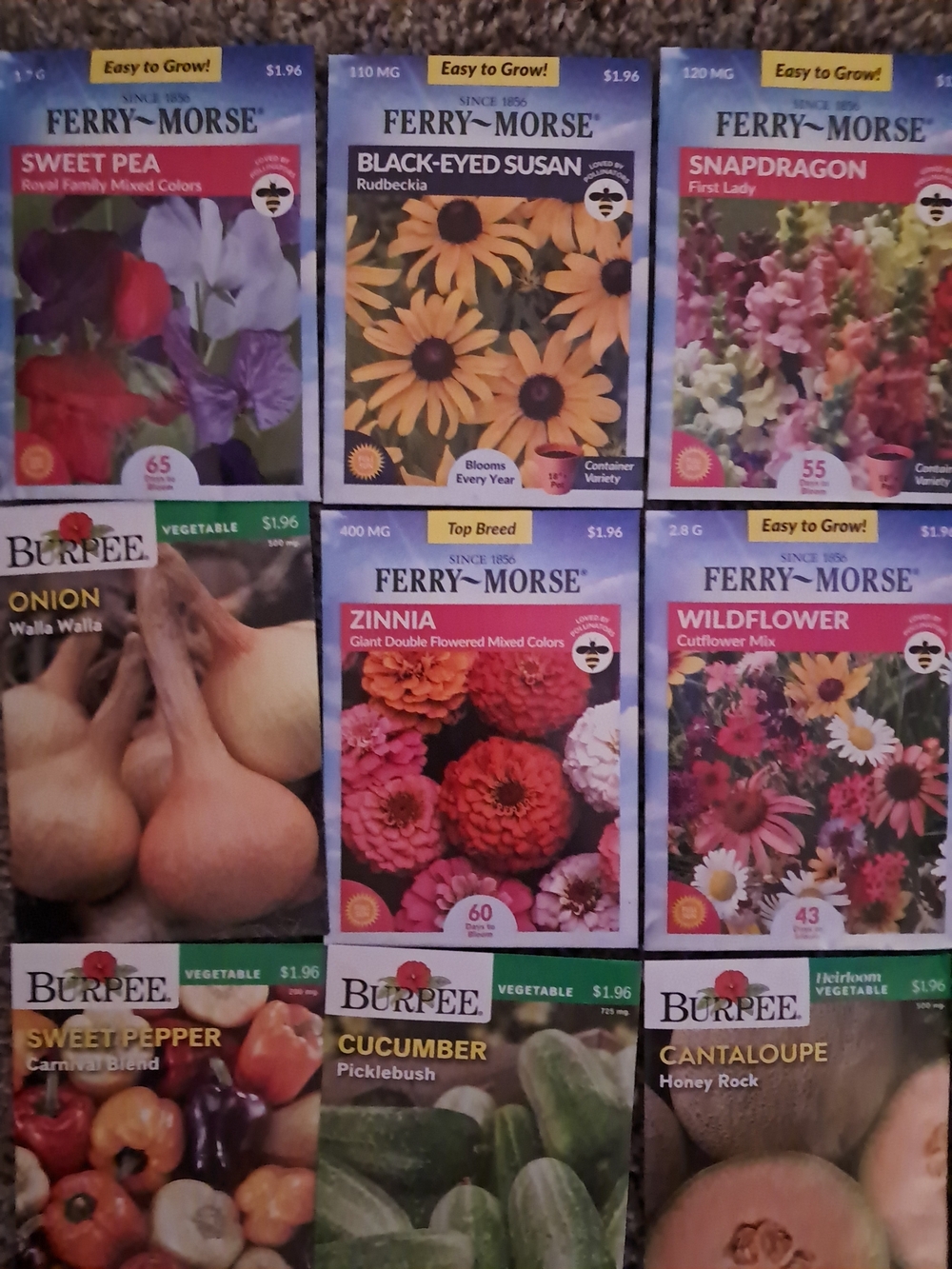 Assorted Seed Packet Collection - Multicolor - Picture 6 of 8